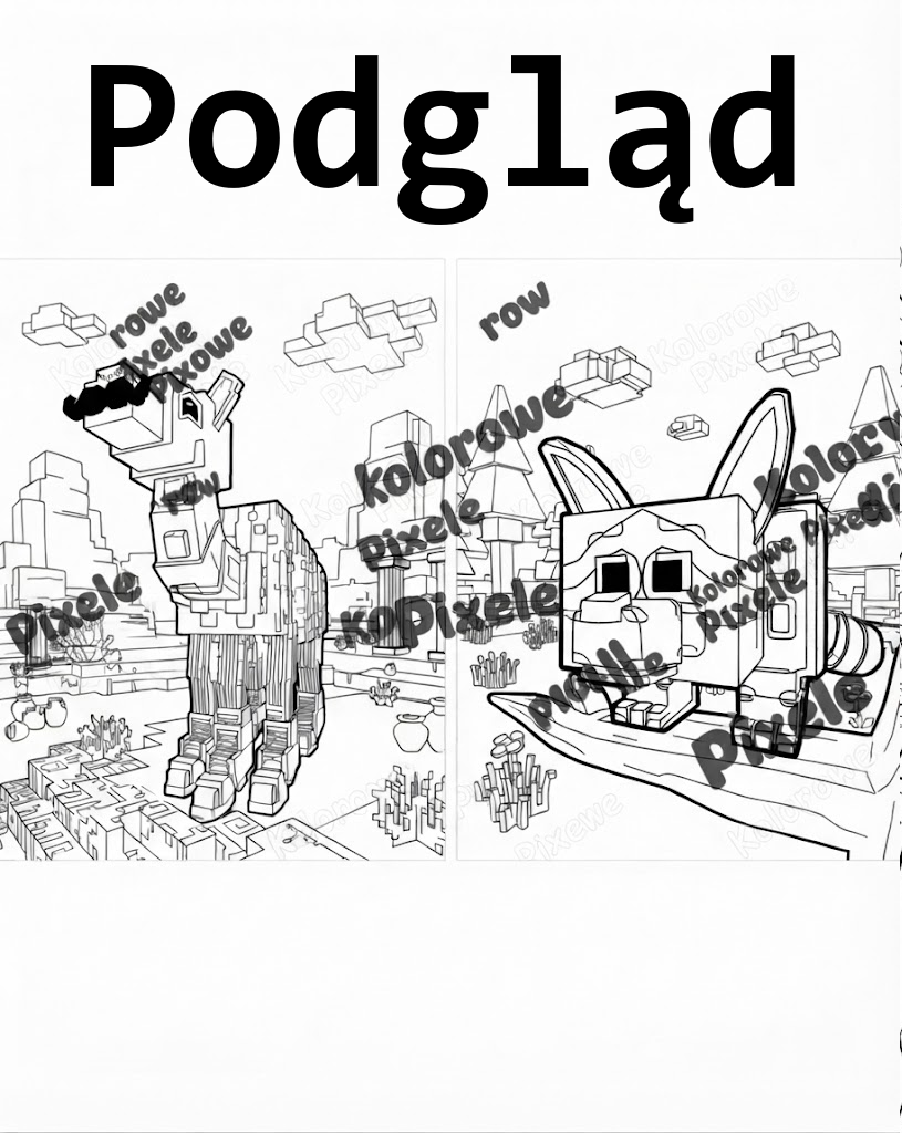 ROBLOX: Ukradnij Jajko! – Wielka Księga Kolorowanek (46 Stron, Wersja Cyfrowa PDF)